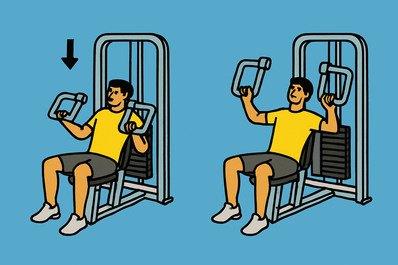 Press de Pecho en Máquina